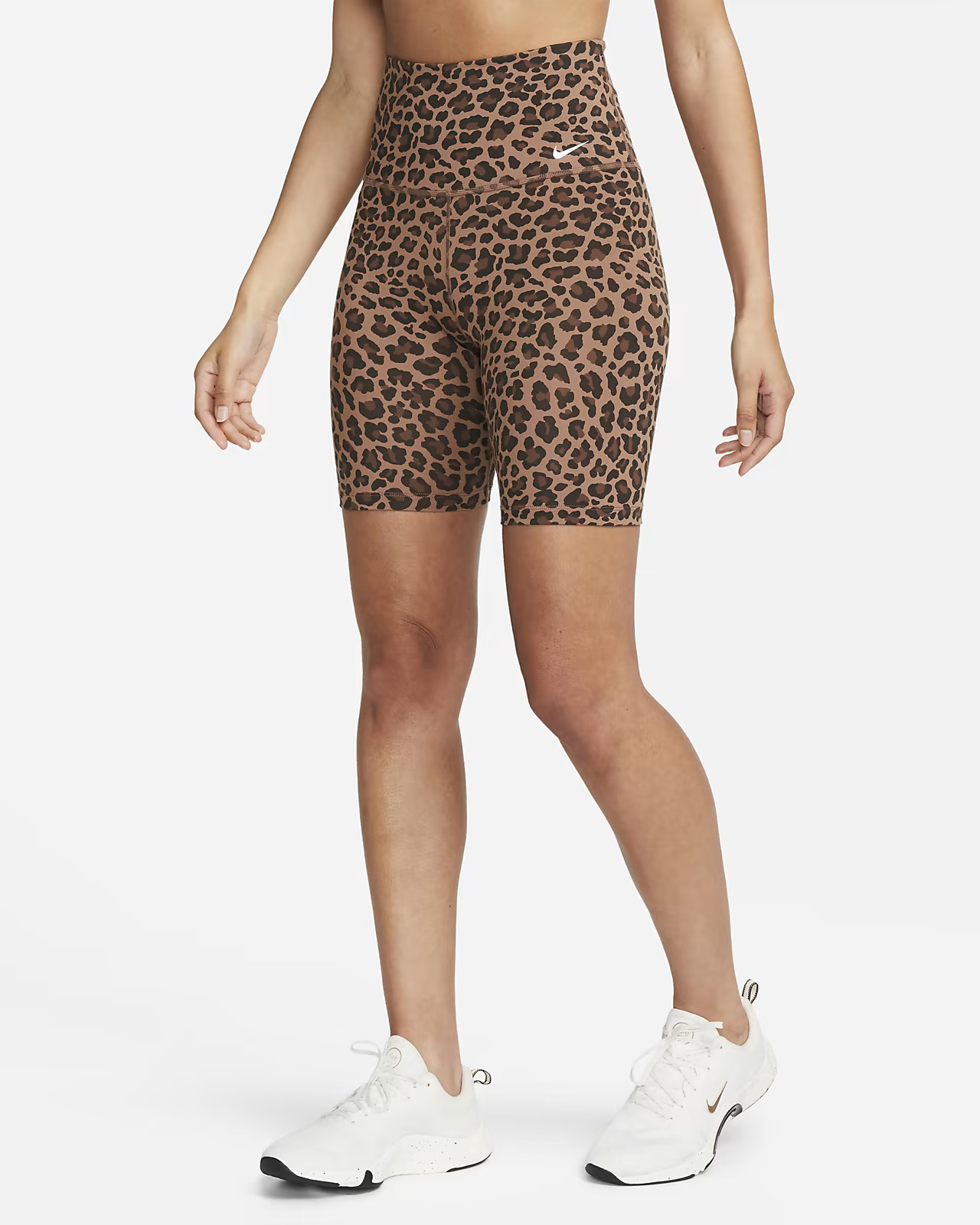 Women's High-Waisted 7" Leopard Print Biker Shorts | Nike (US)