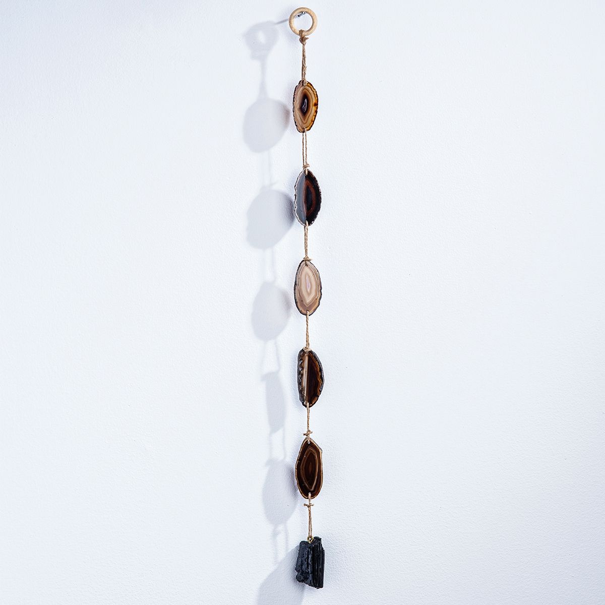 Black Agate Wall Hanging | Shoppe Geo | Shoppe Geo