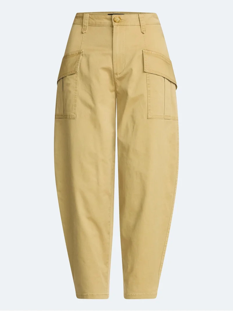 Scoop Women's and Women's Plus Tapered Cargo Trousers, 26'' Inseam, Sizes 0-28W | Walmart (US)