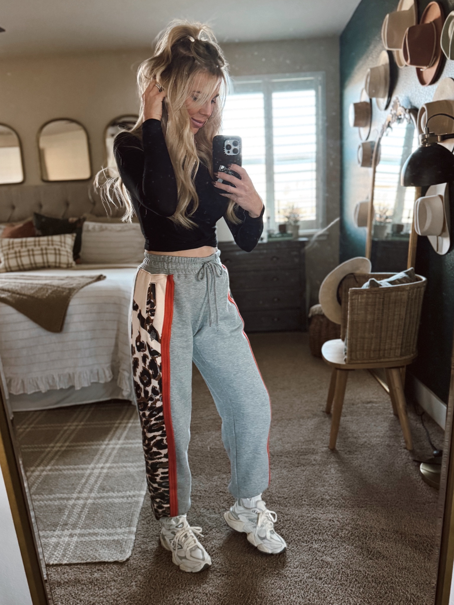 The free people movement sweats of my dreams. Leopard, yes please! 

#LTKstyletip #LTKActive