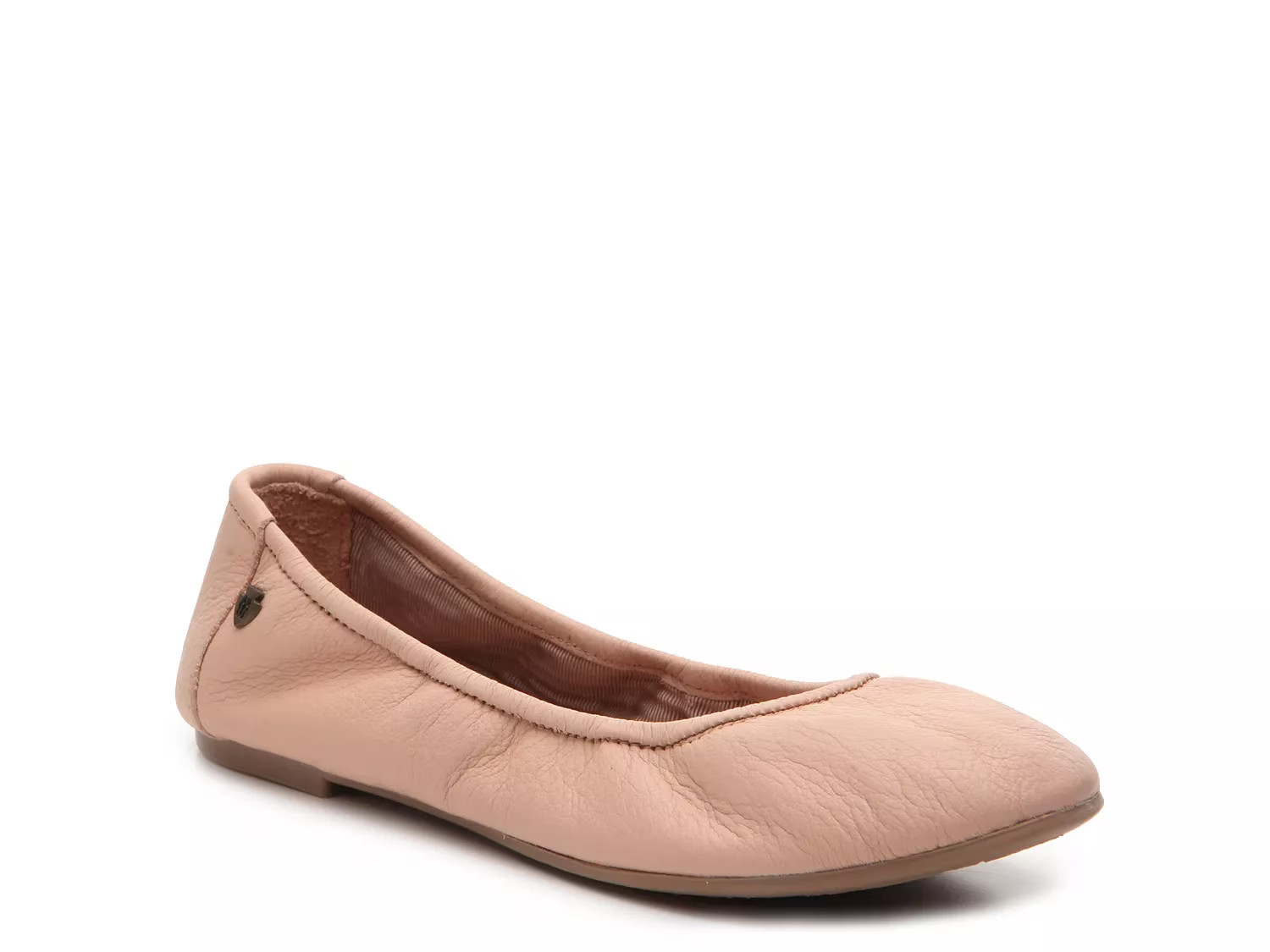 Minnetonka Anna Ballet Flat - Women's - Light Pink Leather - Size 6.5 - Ballet | DSW