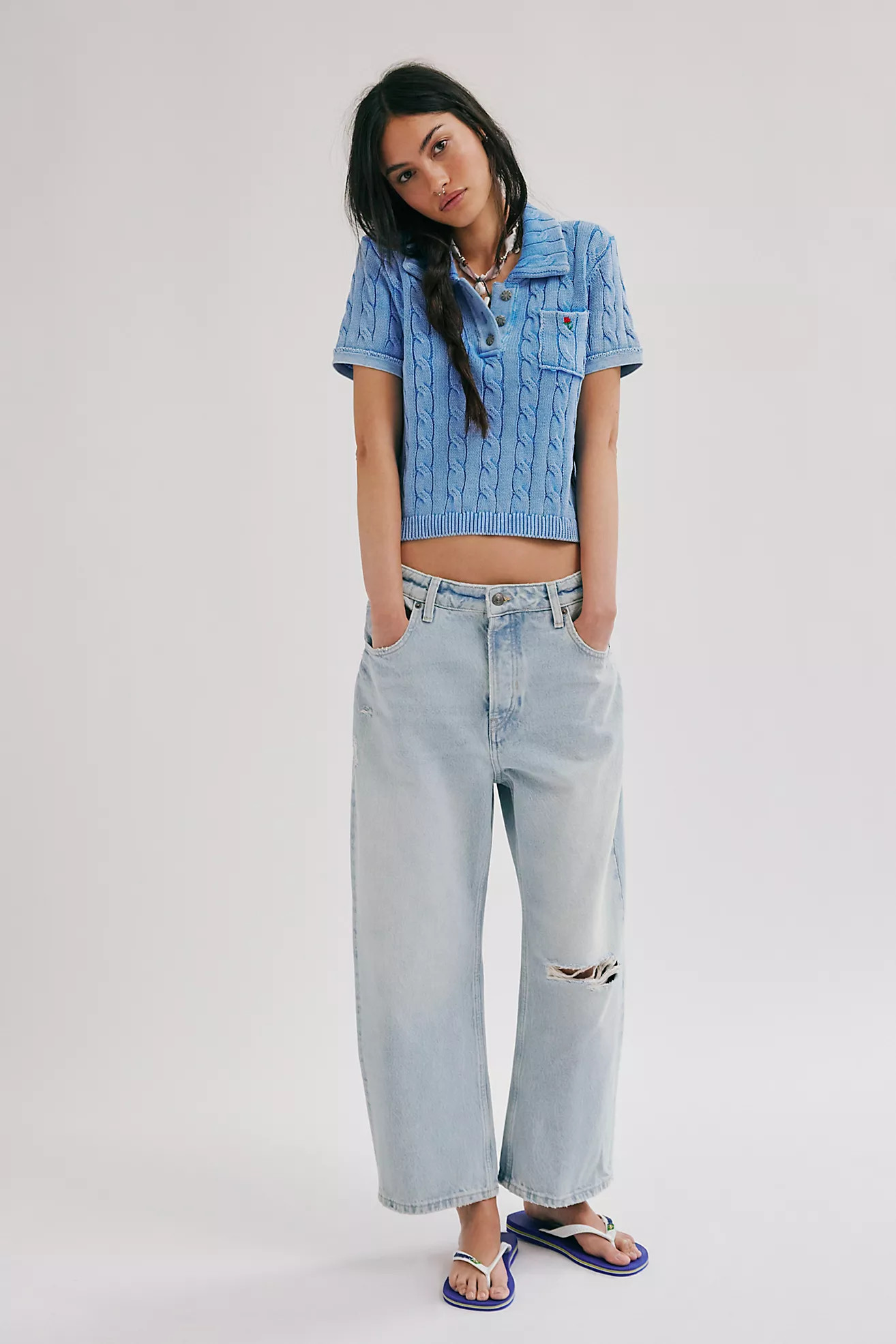 We The Free Deep Trance Dropped Boyfriend Jeans | Free People (Global - UK&FR Excluded)