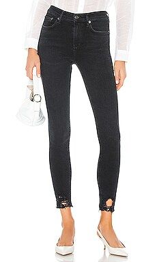 AGOLDE Sophie High Rise Ankle in Shout from Revolve.com | Revolve Clothing (Global)