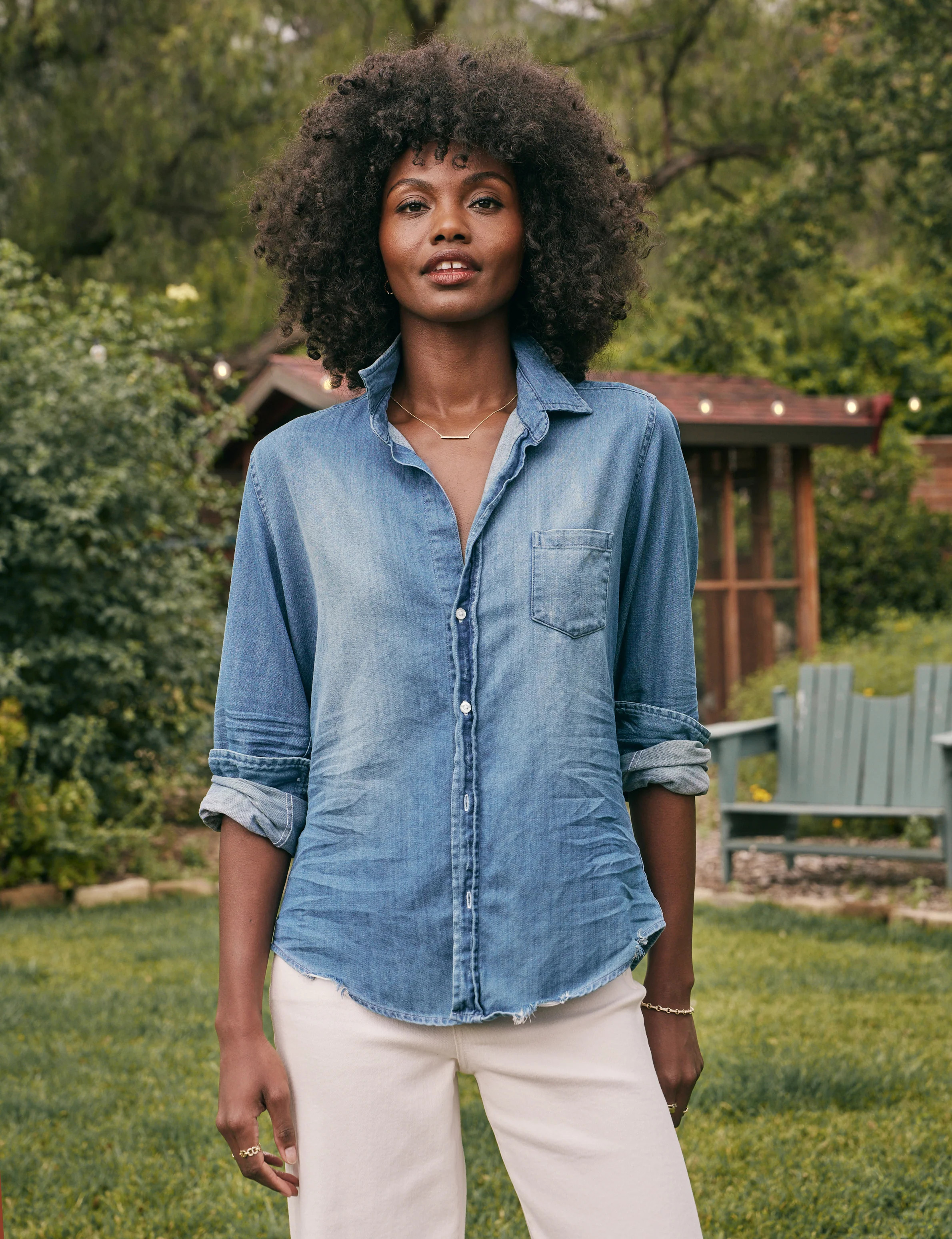 BARRY Distressed Vintage Wash, Famous Denim | Frank & Eileen