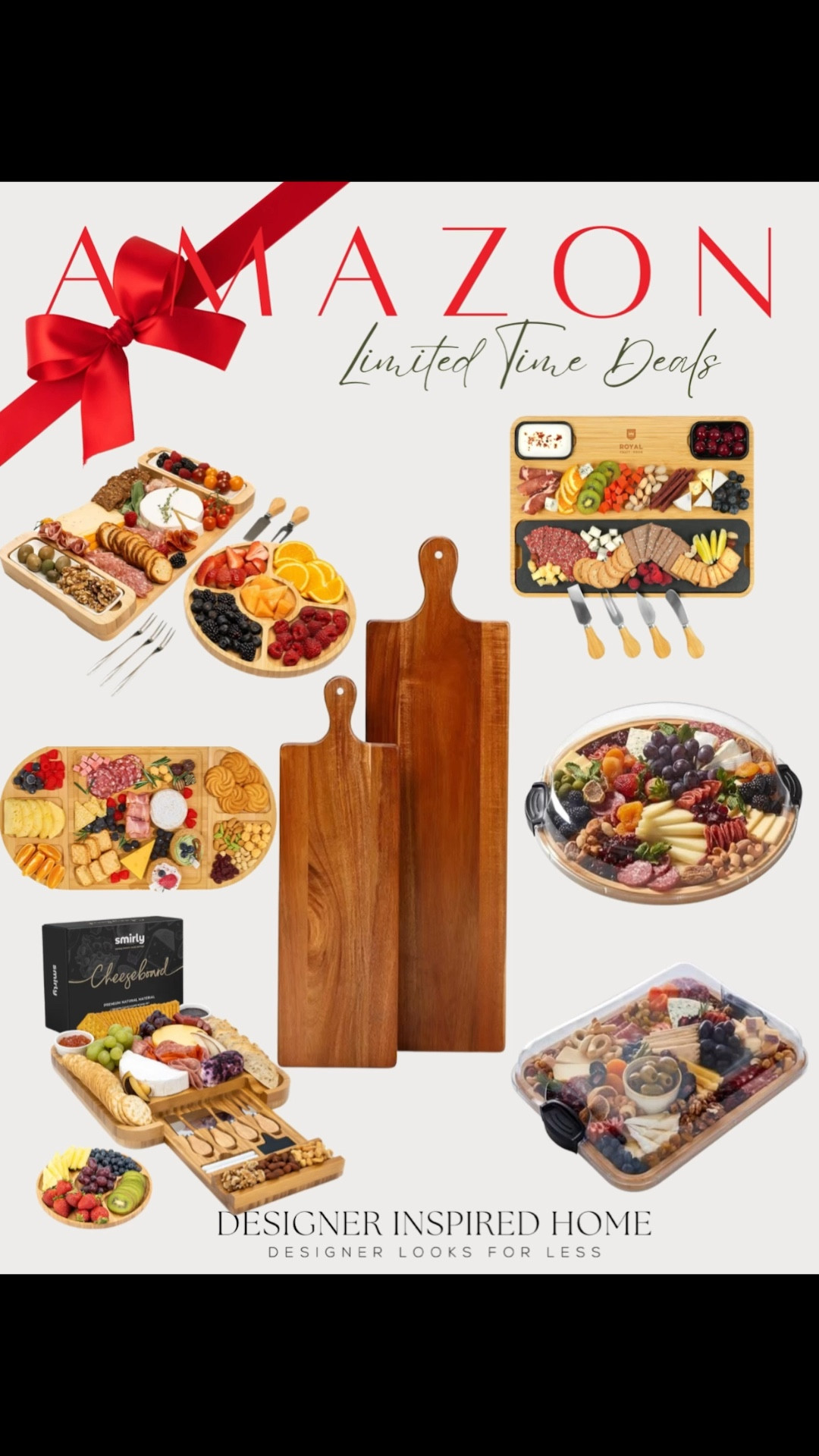 Charcuterie boards from Amazon perfect for holiday entertaining! 

#LTKHoliday #LTKfoodie #LTKSeasonal