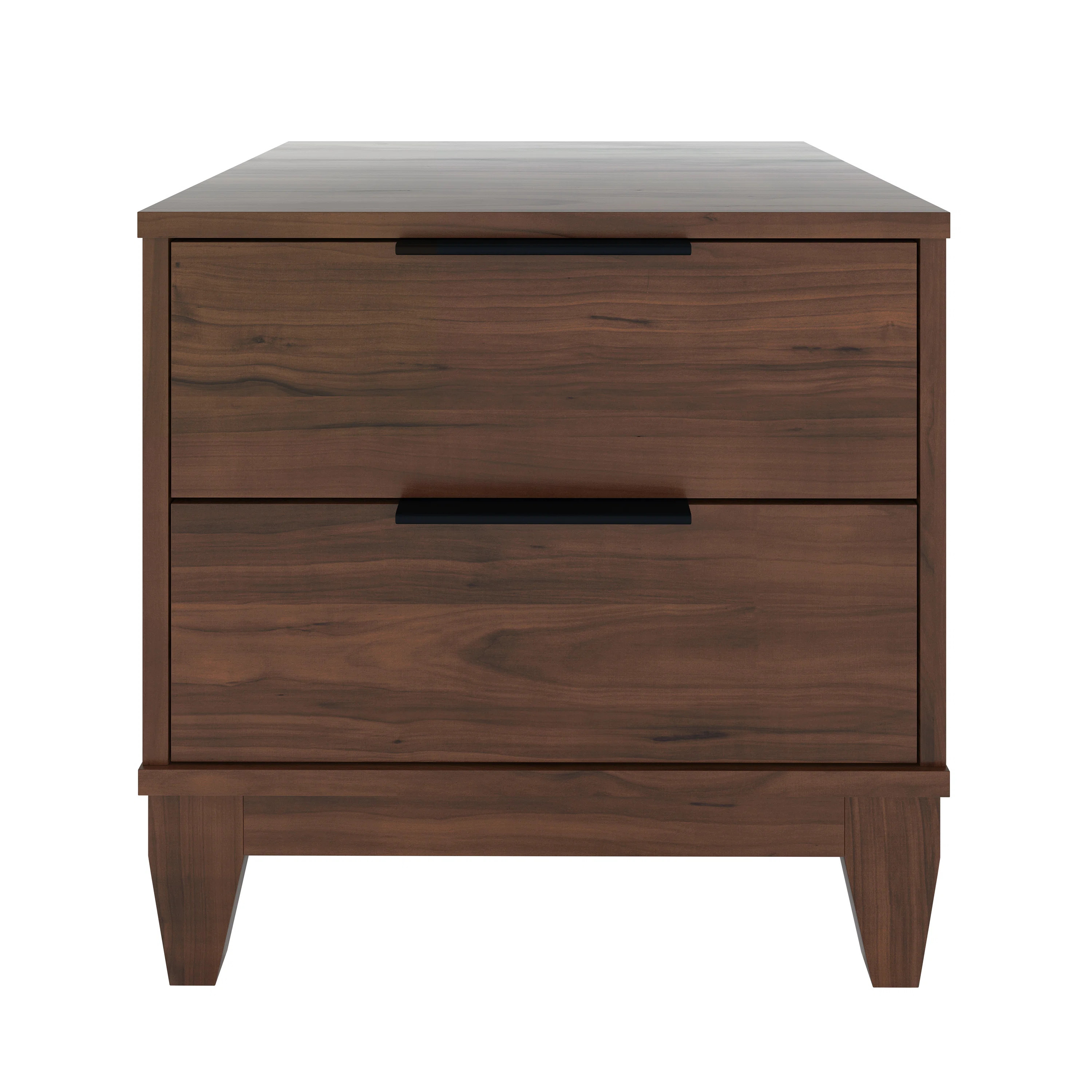 Boyd Sleep Mackay Modern Double Drawer Nightstand | Wayfair North America
