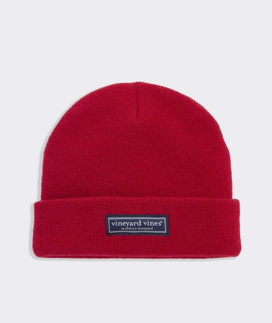 Kids' Logo Box Beanie | vineyard vines