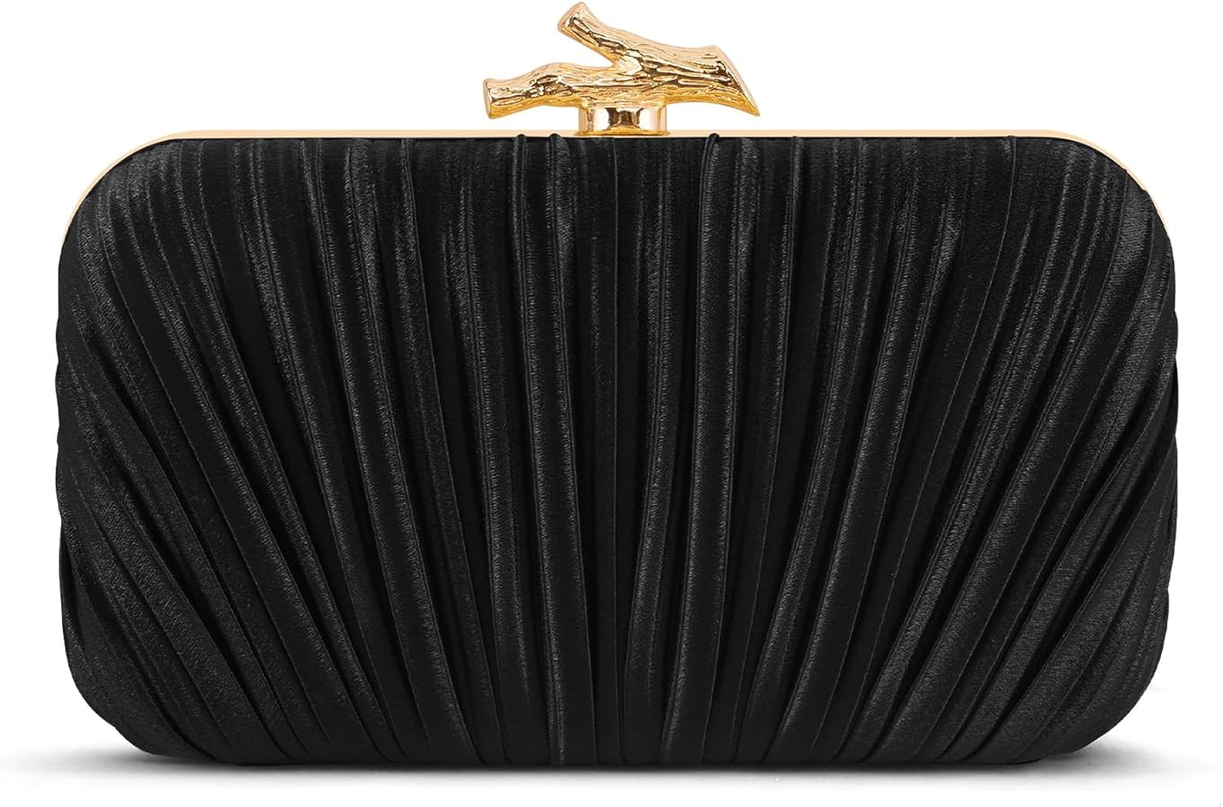 Woven Clutch Purses for Women Dressy, PU Leather Evening Bags Formal with Chain, Trendy Purses an... | Amazon (US)