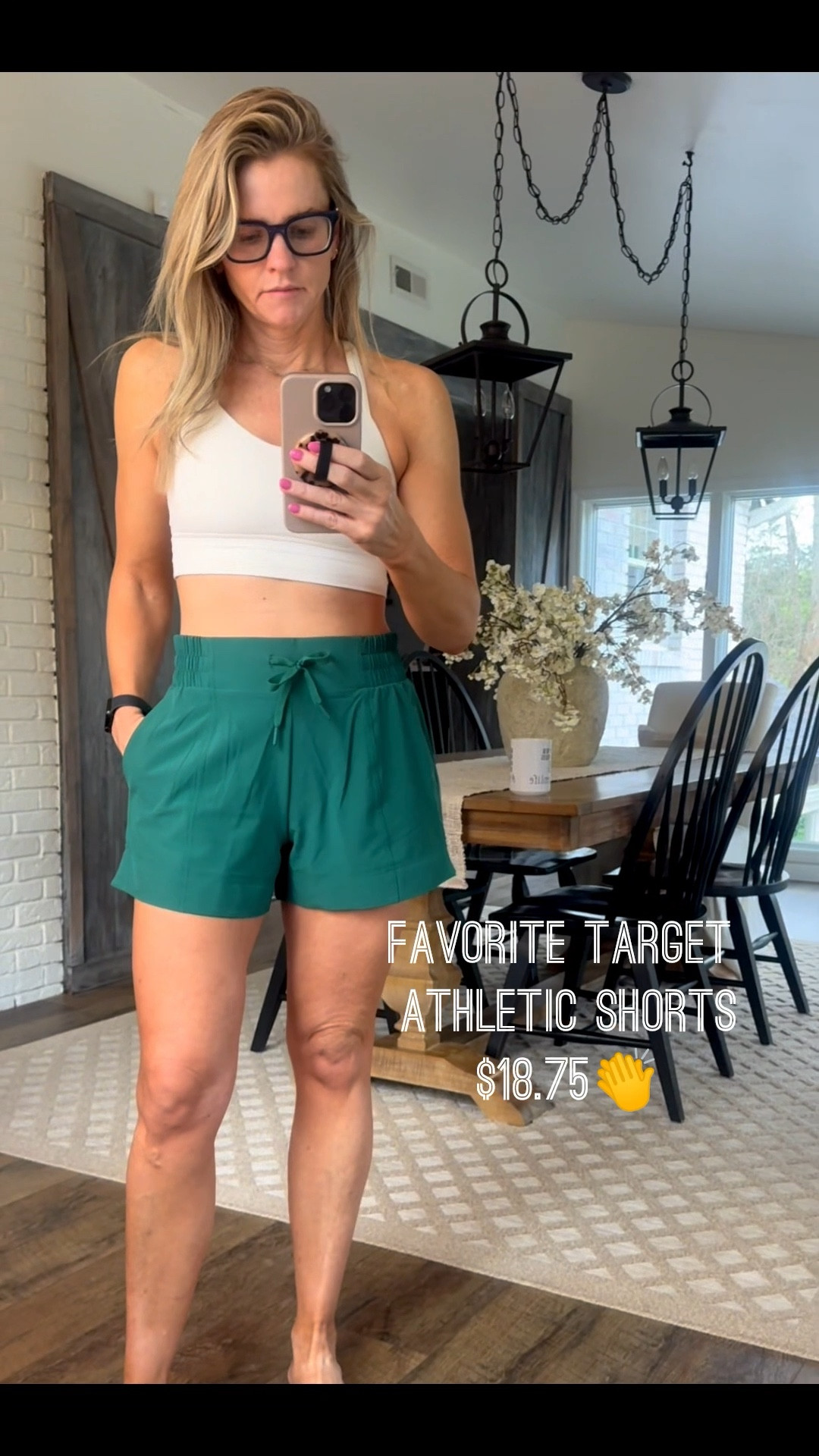RUN to get these All In Motion Target athletic shorts while they’re on sale. 
$18.75
5’7”/140 size small 

#LTKfitnessgoals #LTKActive #LTKSaleAlert