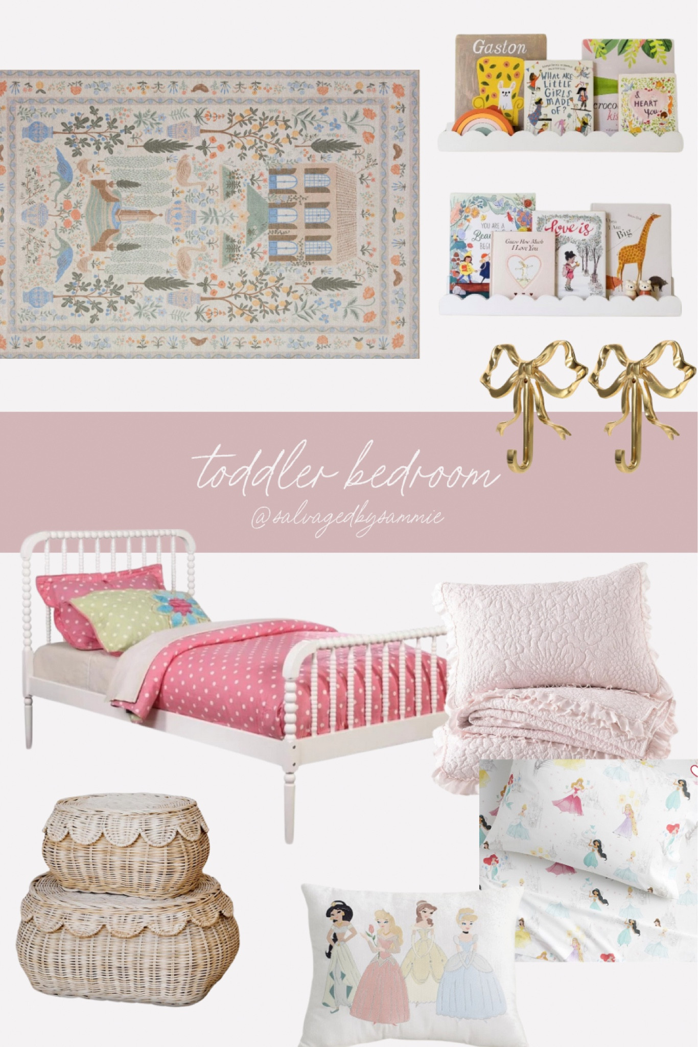 Toddler Girl Bedroom! 👑 Princess bedroom makeover, little girl bedroom inspo, girl bedroom inspiration 

#LTKHome #LTKKids #LTKFamily