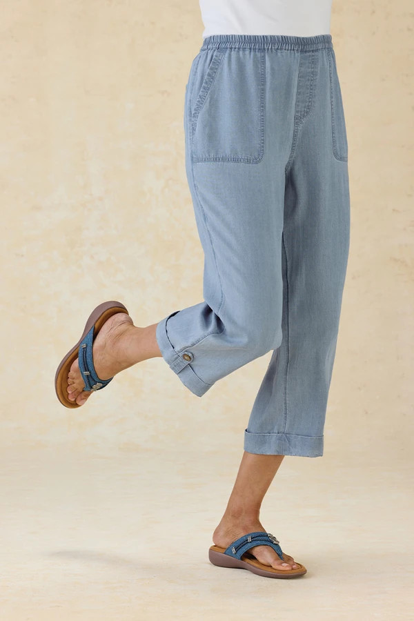 Easy TENCEL\u2122 Cropped Pants | Coldwater Creek