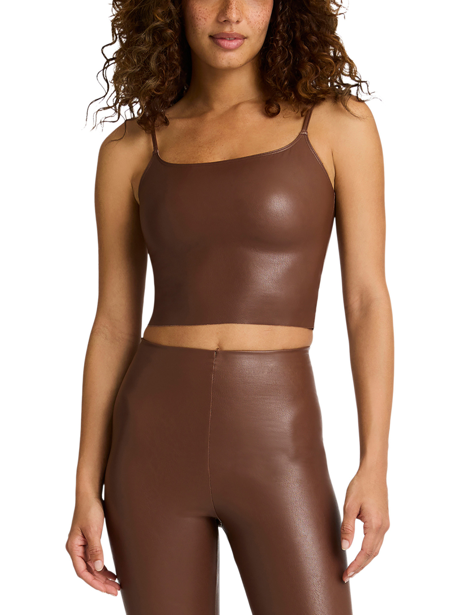 Faux Leather Cropped Camisole | Women | Marshalls | Marshalls