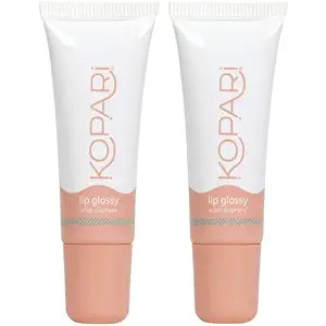 Kopari Coconut Lip Glossy Birthday Suit - Hydrating and Moisturizing Coconut Oil, Vitamin E and S... | Amazon (US)