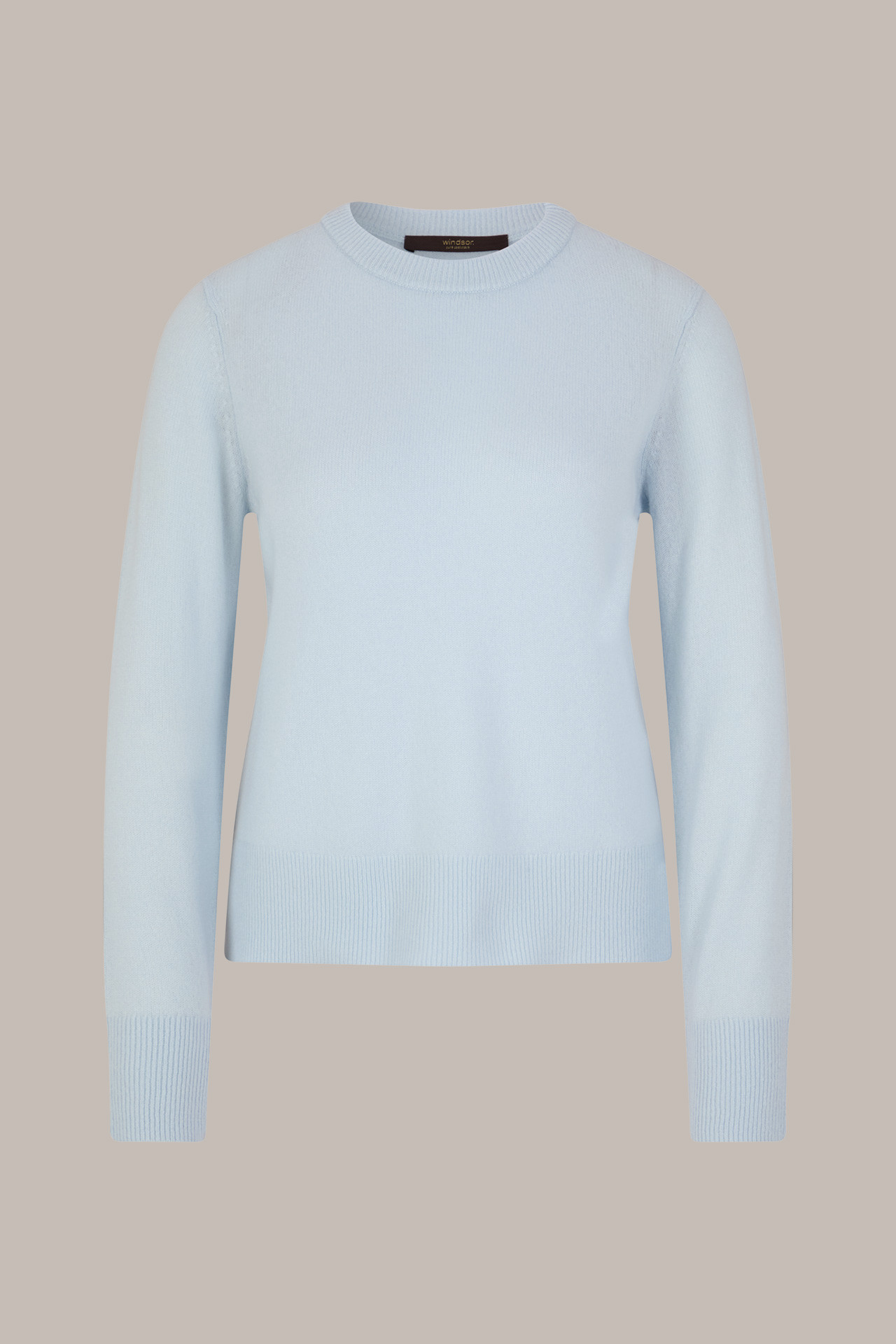 Cashmere-Pullover in Hellblau | windsor (DE)