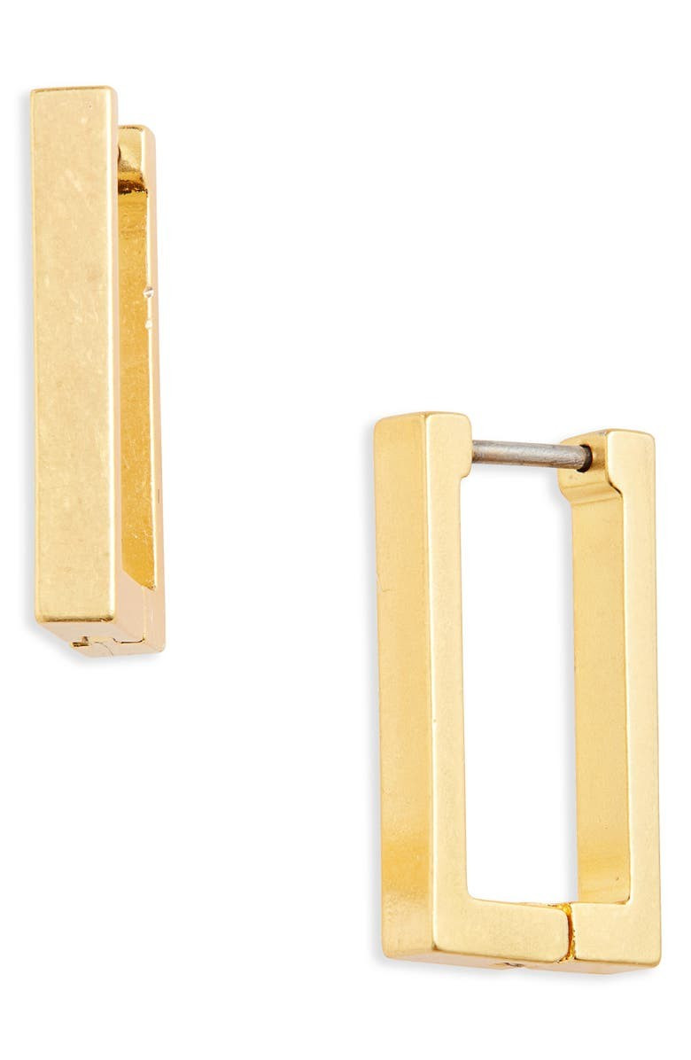 Square Huggie Hoop Earrings | Nordstrom