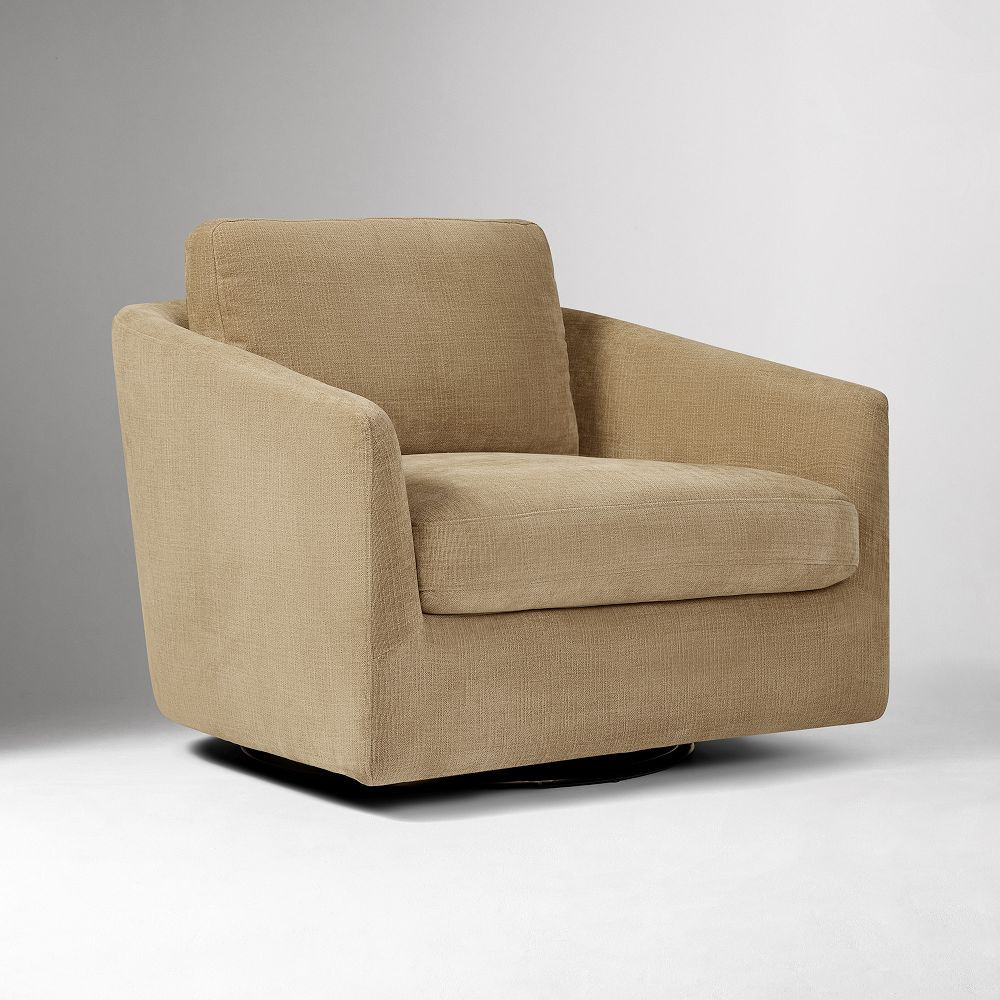 Imogene Grand Swivel Chair | West Elm (US)