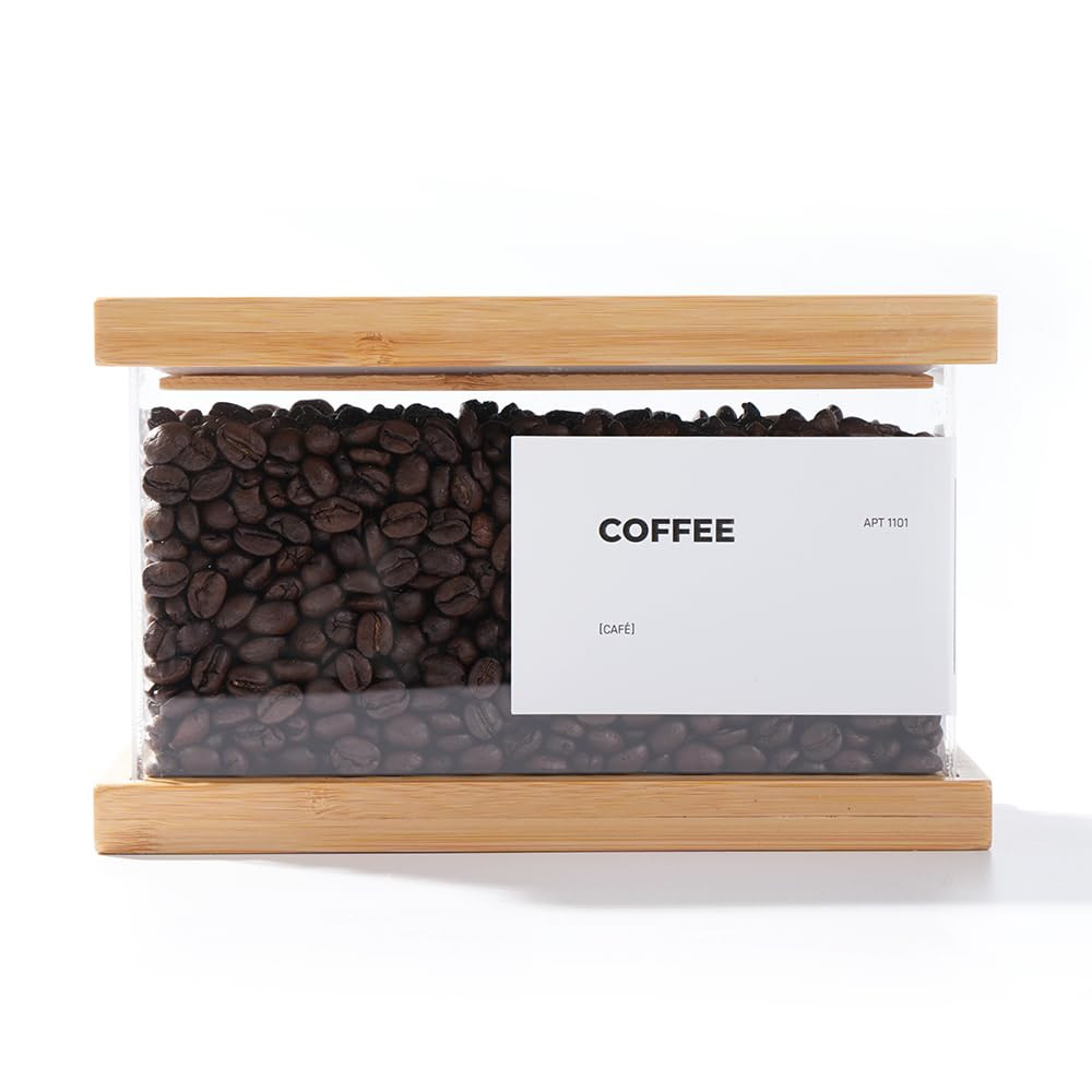 Bamboo Food Dispenser | Kitchen Organizers and Storage | Airtight Pantry Organizers and Storage C... | Amazon (US)