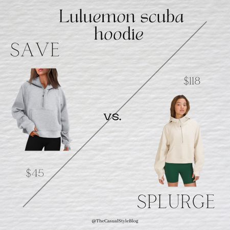affordable option for the lululemon scuba hoodie 

lululemon scuba hoodie


#LTKFind #LTKfit