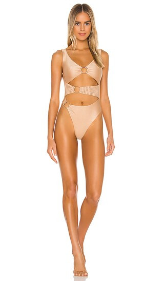 Blondie One Piece in Nude | Revolve Clothing (Global)