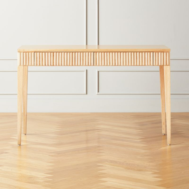 Cape Wood Desk + Reviews | CB2 | CB2