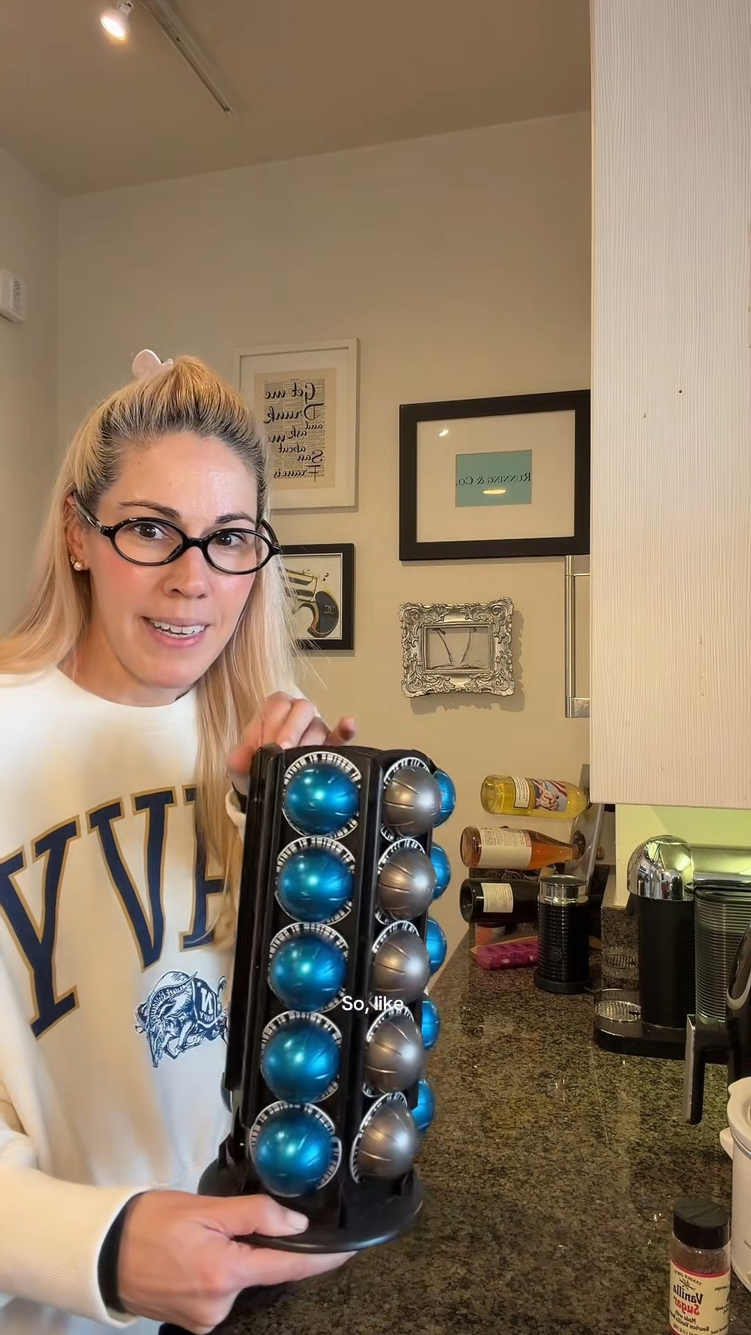 HOW TO STORE COFFEE PODS IN A TINY APARTMENT 

This Nespresso pod Lazy Susan saves an incredible amount of counter space which is key living in a tiny New York City apartment! It can hold up to 3 1/2 sleeves of pods and cuts down on the bulk in your cabinet cabinets. 

I prefer it over the flat lay pod storage. That’s also out there. Horizontal space is at a premium!

#LTKHome #LTKFindsUnder50