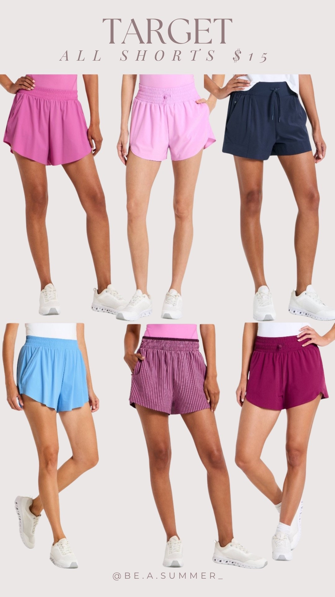 THROUGH SATURDAY ONLY!!! $15 shorts at @Target ☀️✨

Summer / Beasummer / color analysis