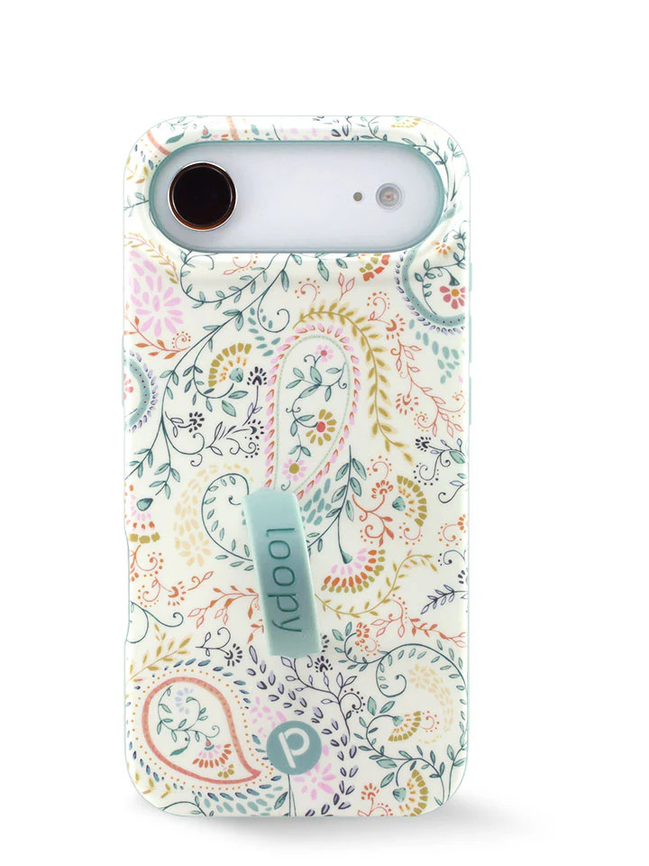 Loopy Cases - Painted Paisley | Loopy Cases