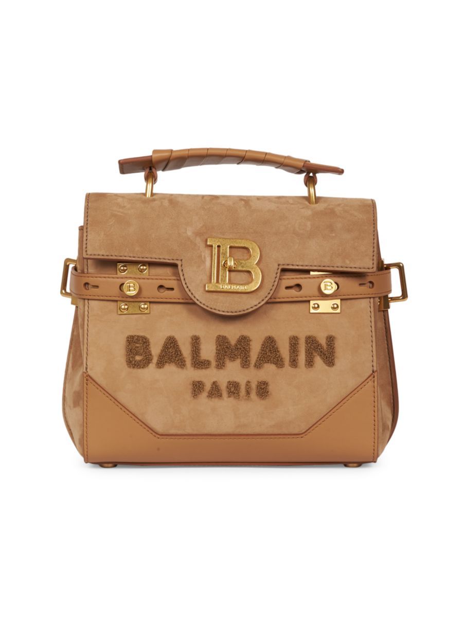 BBuzz 23 Suede Logo Top Handle Bag | Saks Fifth Avenue