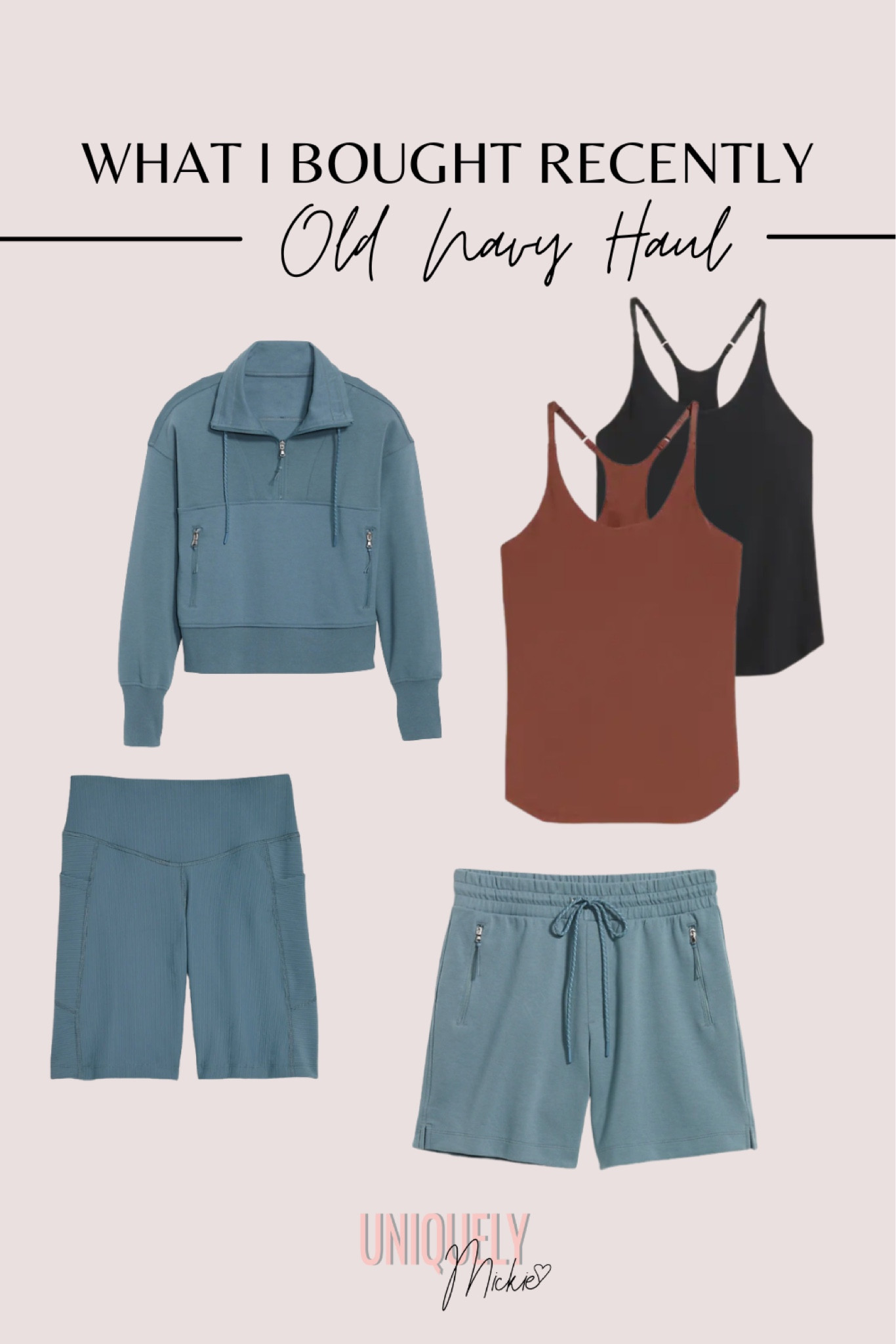 Old Navy Activewear Haul - perfect for both loungewear, WFH fits, or for working out #oldnavyhaul #oldnavystyle #activewear #midsize

#LTKworkwear #LTKcurves #LTKunder50
