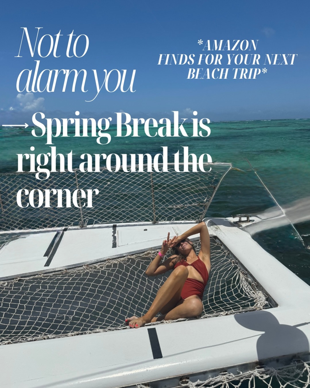 No to alarm you… Spring Break is right around the corner!!! First of all how😳 but also don’t worry I created an Amazon list of Spring Break essentials you need! 
This and more @megcusick on Amazon! 

#LTKTravel #LTKOver40 #LTKootd
