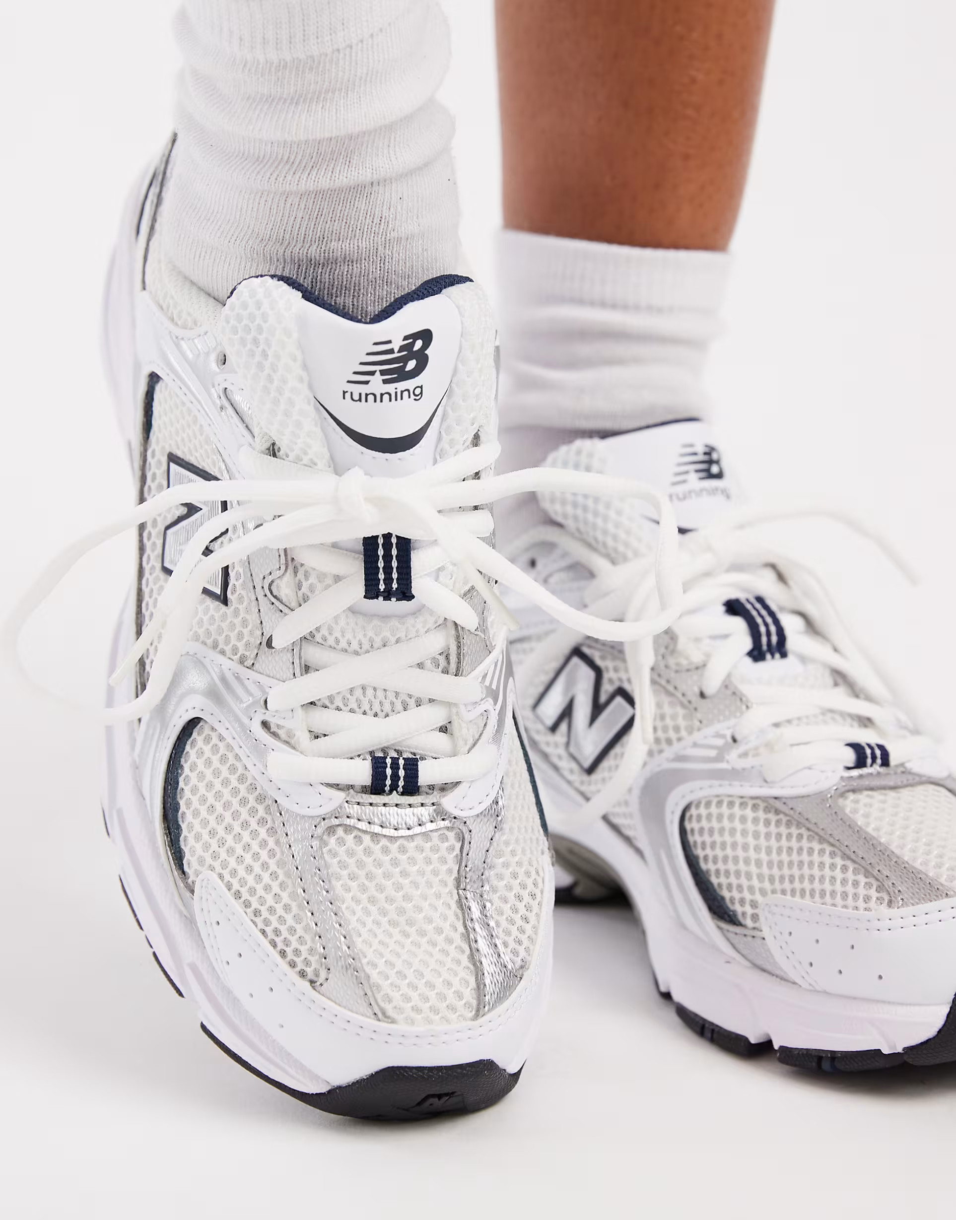 New Balance 530 trainers in white and grey  | ASOS | ASOS (Global)