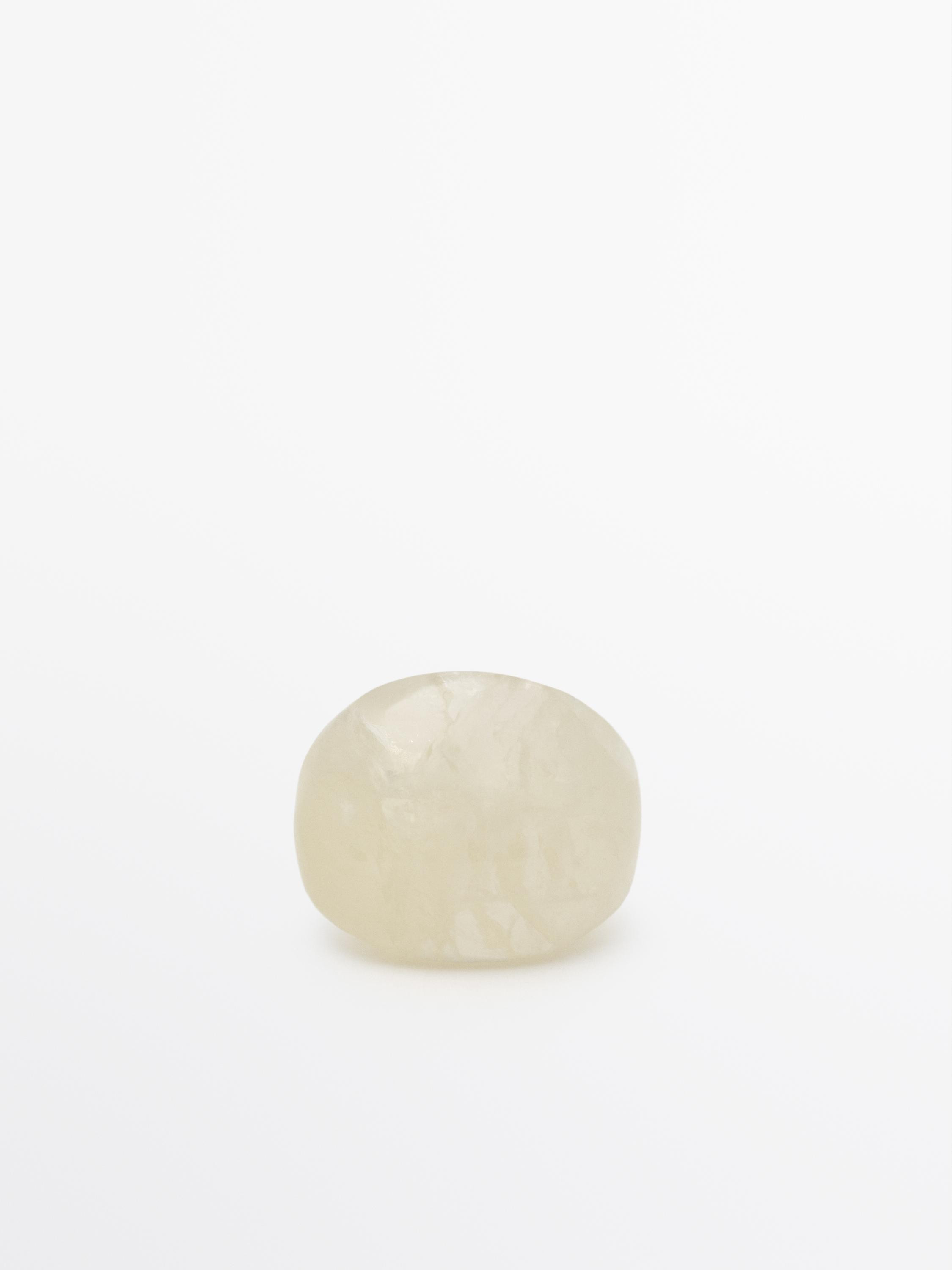 Ring with natural stone | Massimo Dutti US
