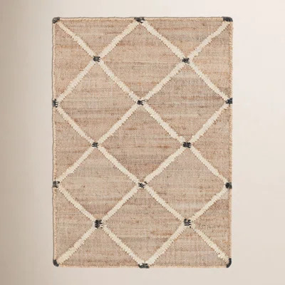 Kali Natural Handwoven Jute Rug | Wayfair North America