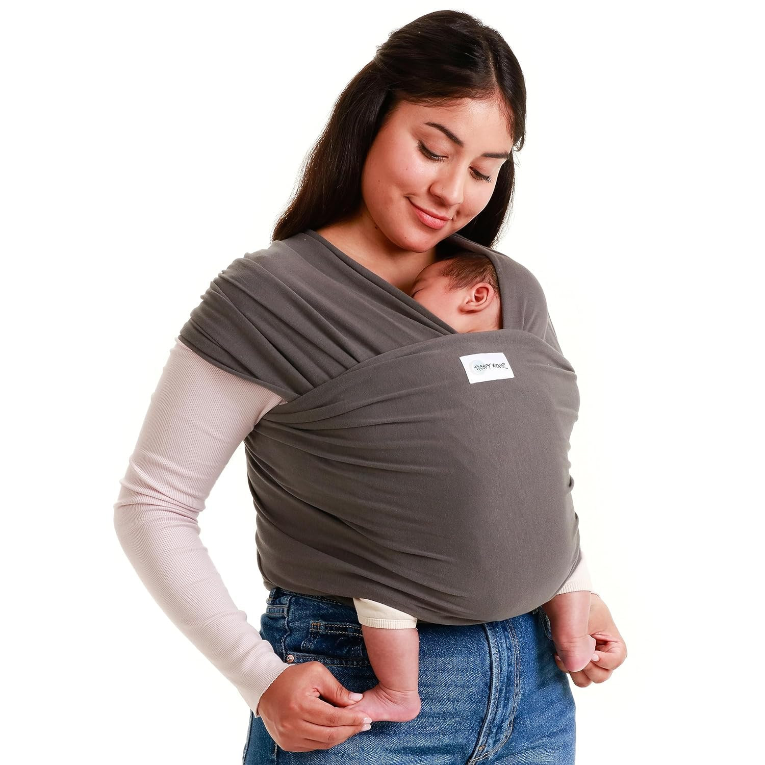 Sleepy Wrap Stretchy Ergonomic Baby Carrier Sling for Newborns to Toddlers - Hands-Free Lightweig... | Amazon (US)