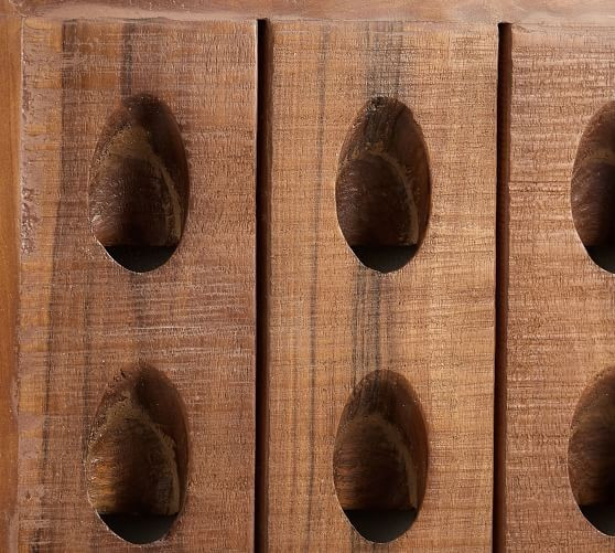 Decorative French Wine Bottle Wall Rack | Pottery Barn (US)