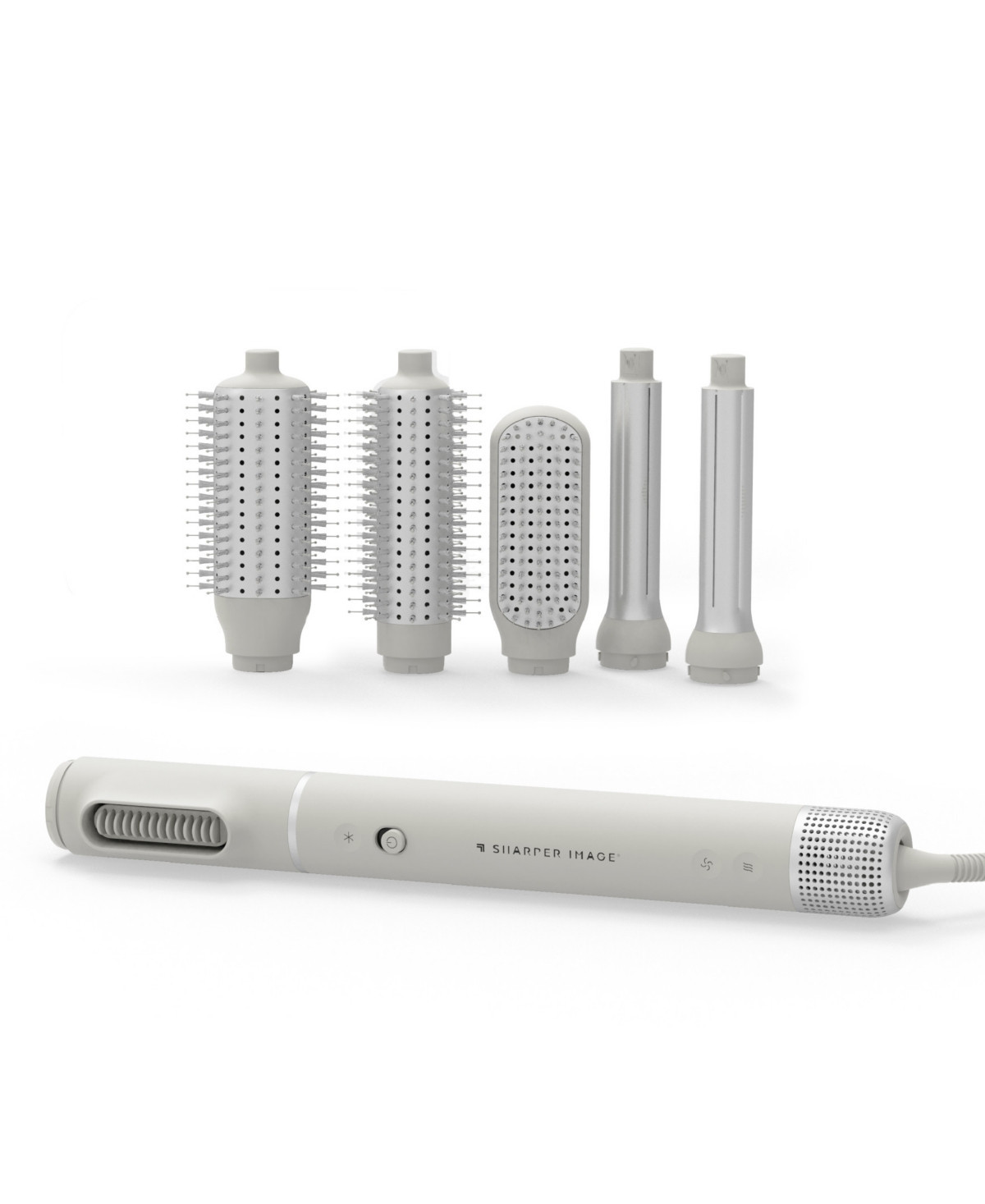 Sharper Image Revel 6-In-1 Hair Dryer & Multi-Styler - Grey | Macy's