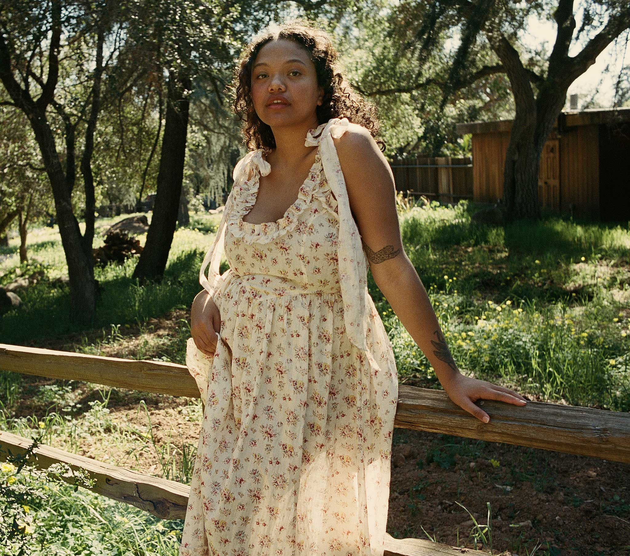 ONDINE DRESS -- TUILERIES BLOOMS | DOEN