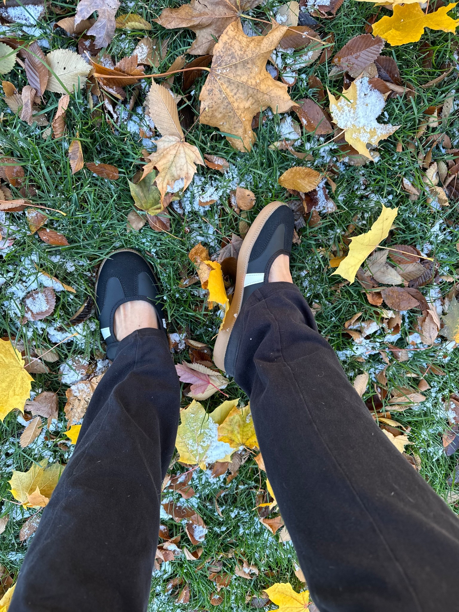 Comfy slip-on sneakers that go with everything 🍂 These are lightweight, easy to clean, and perfect for chasing toddlers or running errands. Wearing true to size.

#LTKootd #LTKShoeCrush