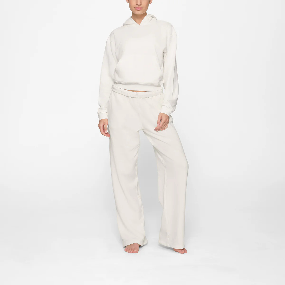 LIGHT FRENCH TERRY PULLOVER HOODIE | SKIMS (US)