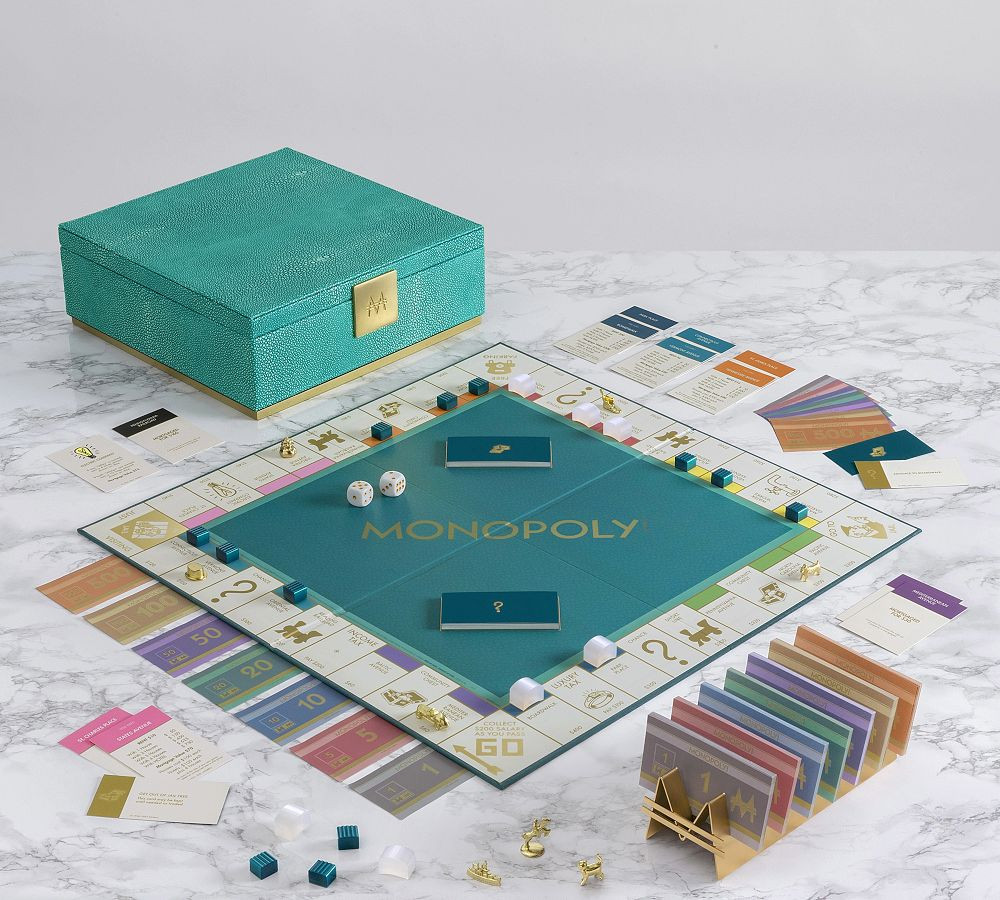 Monopoly Del Mar Shagreen Edition | Pottery Barn (US)
