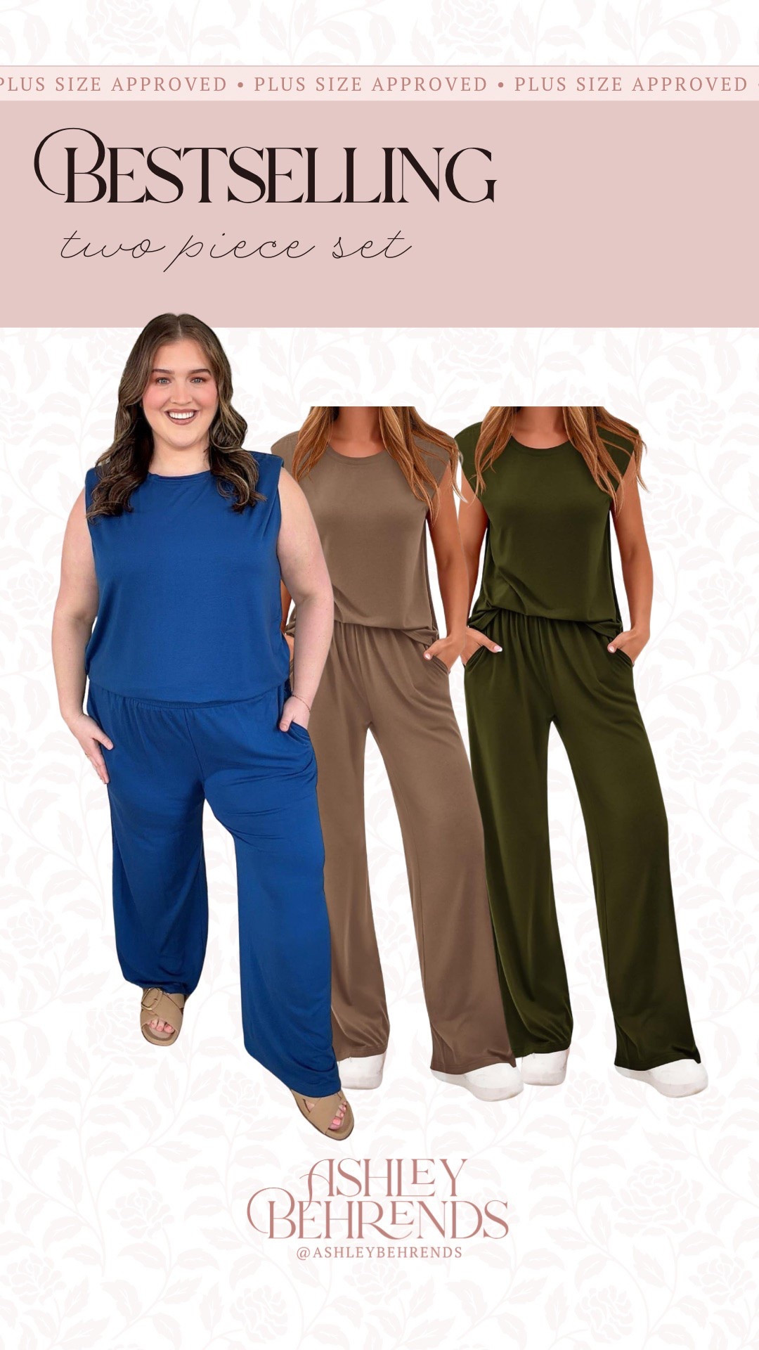 Can you believe this two-piece set is from Amazon? It’s no wonder this continues to be a bestseller. The fabric feels so nice and the outfit is incredibly comfortable. I love this for a casual day running errands, or for travel. This is such an easy outfit to dress up as well, add some cute accessories and this is the most comfortable and effortless look. There are 8 color options that come in sizes small to XXL and they are on sale for only $17 right now.

#LTKSaleAlert #LTKPlusSize #LTKSeasonal