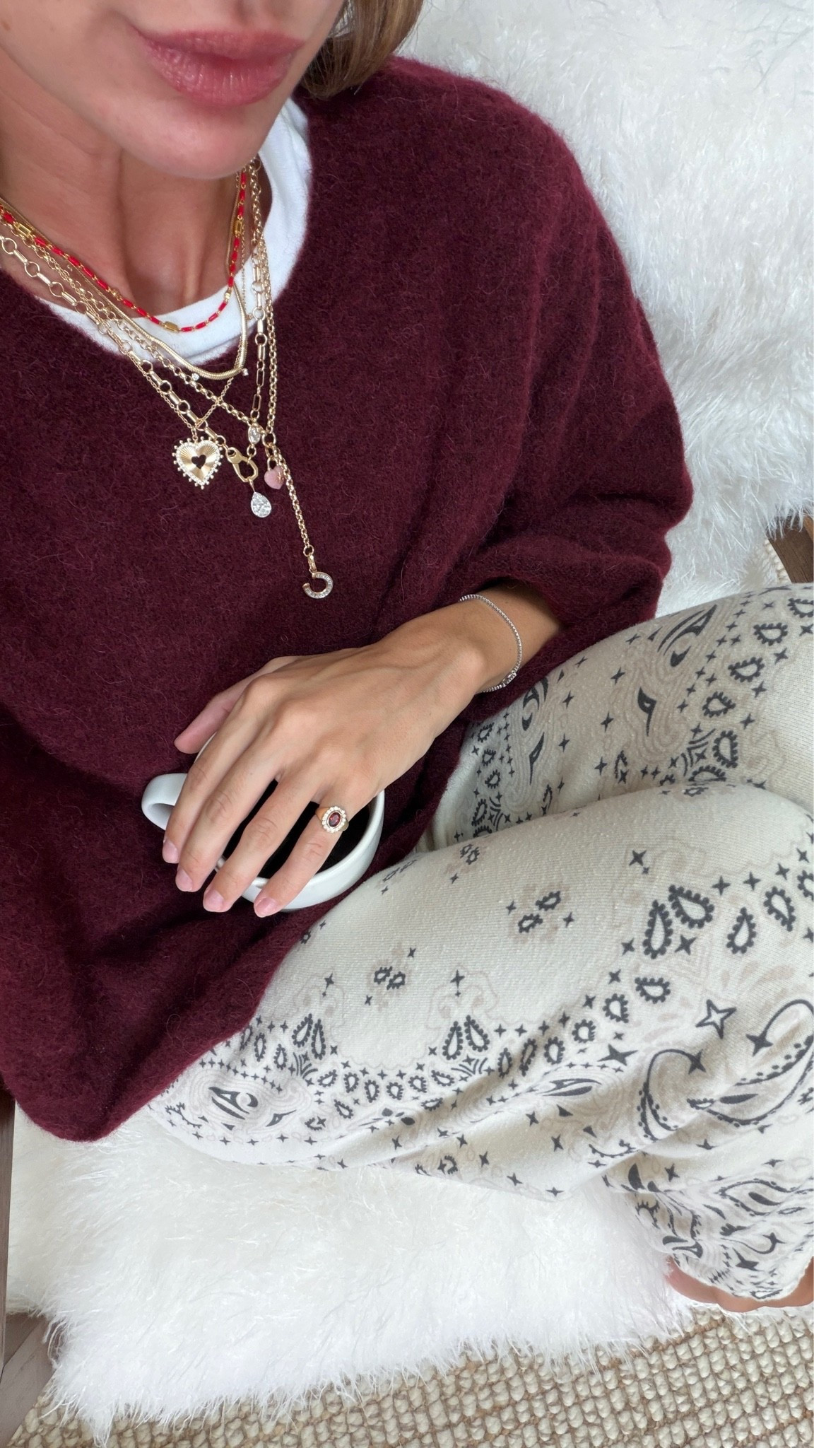 Wearing small in both!