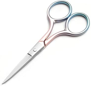 Motanar Multicolor Professional Grooming Scissors for Personal Care Facial Hair Removal and Ear N... | Amazon (US)