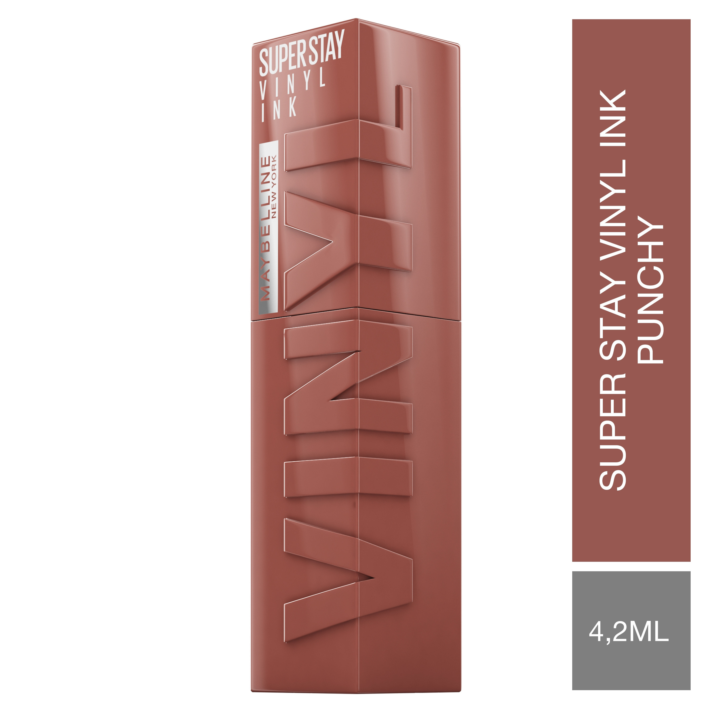 Batom Líquido Maybelline Superstay Vinyl Ink Punchy 4,2Ml | DrogaRaia (BR)