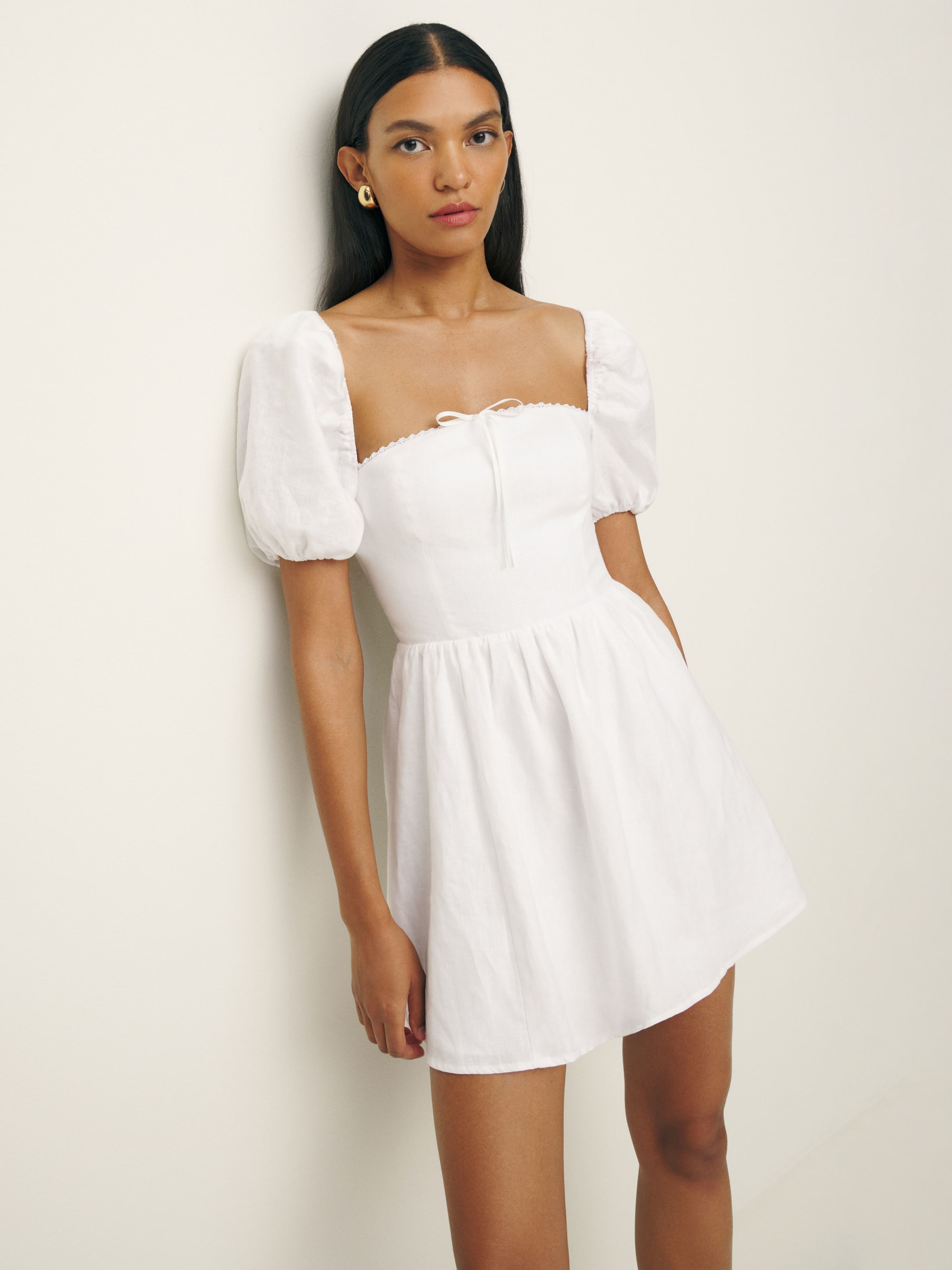 Malvina Linen Dress | Reformation (Global)