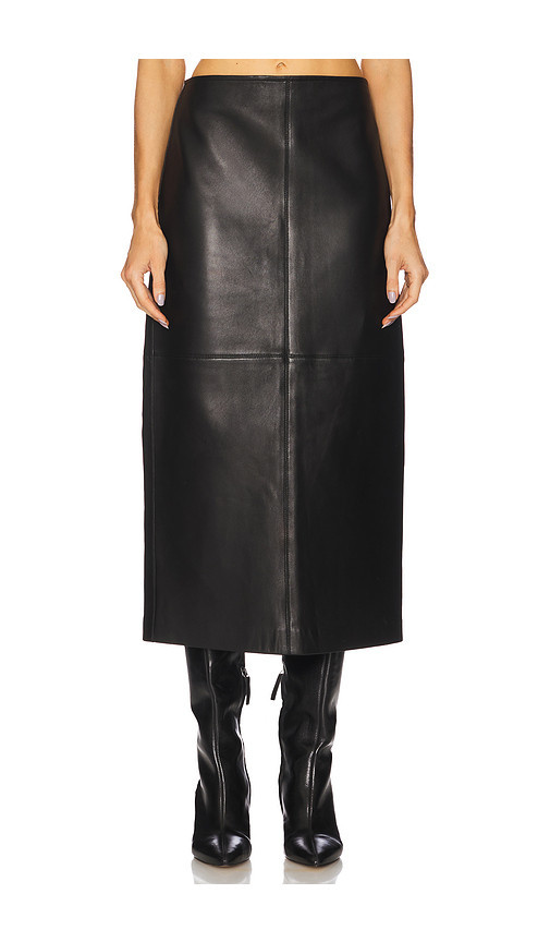 A.L.C. Marta Skirt in Black. Taglia 6. Also in 2, 8. | Revolve Clothing (Global)