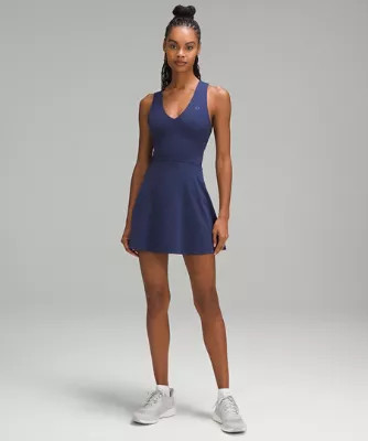 V-Neck Racerback Linerless Tennis Dress | lululemon (AU)