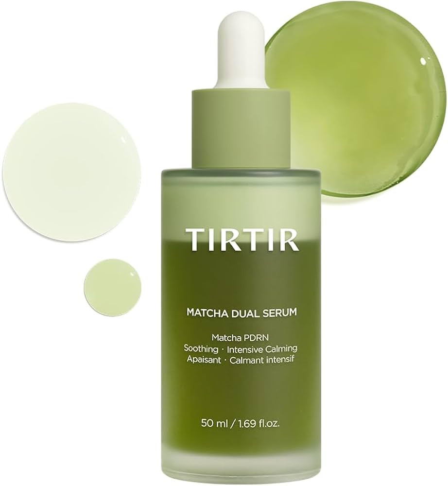 TIRTIR Matcha Dual PDRN Serum | Irritated Red Skin Relief & Glass Skin Glow with 20,000ppm Vegan ... | Amazon (US)