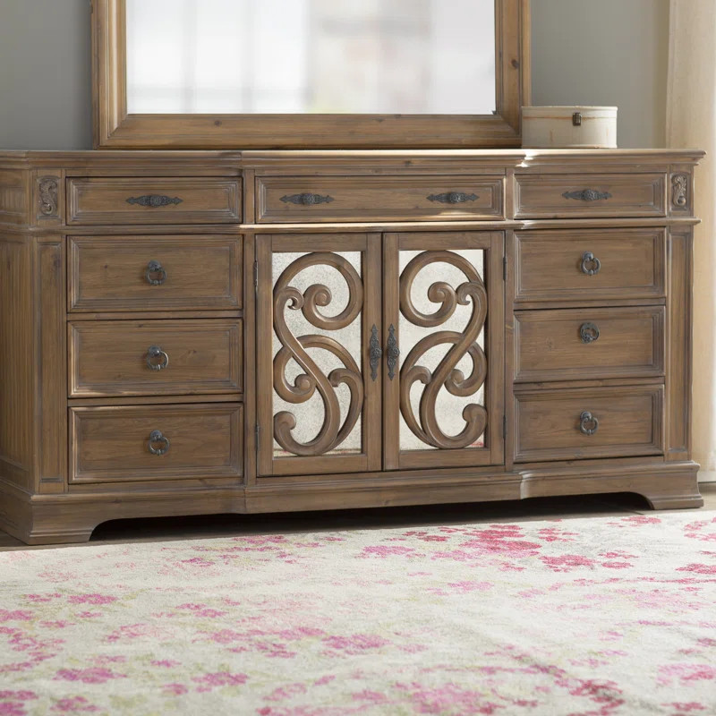 George 9 Drawer Combo Dresser | Wayfair North America
