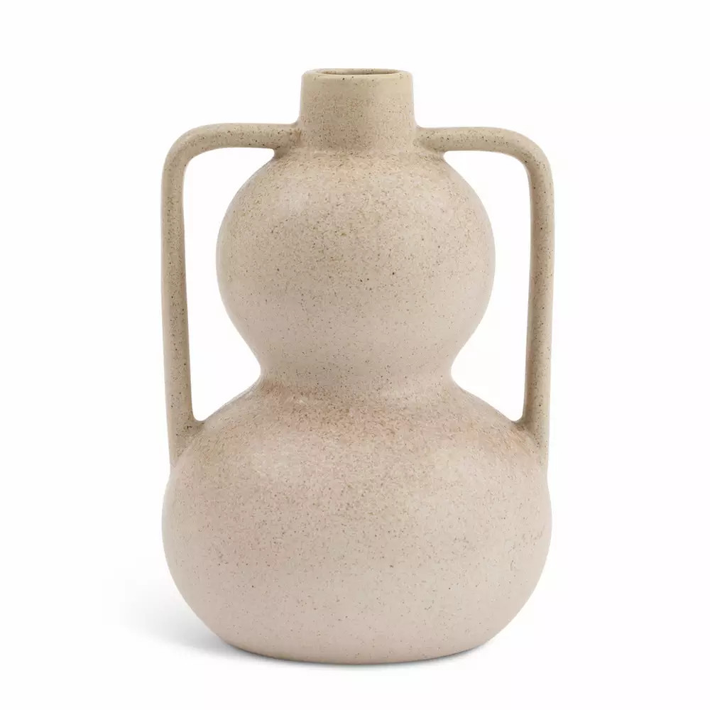 Habitat Gourd Ceramic Vase - Brown | argos.co.uk